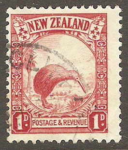 New Zealand Scott 186 Used